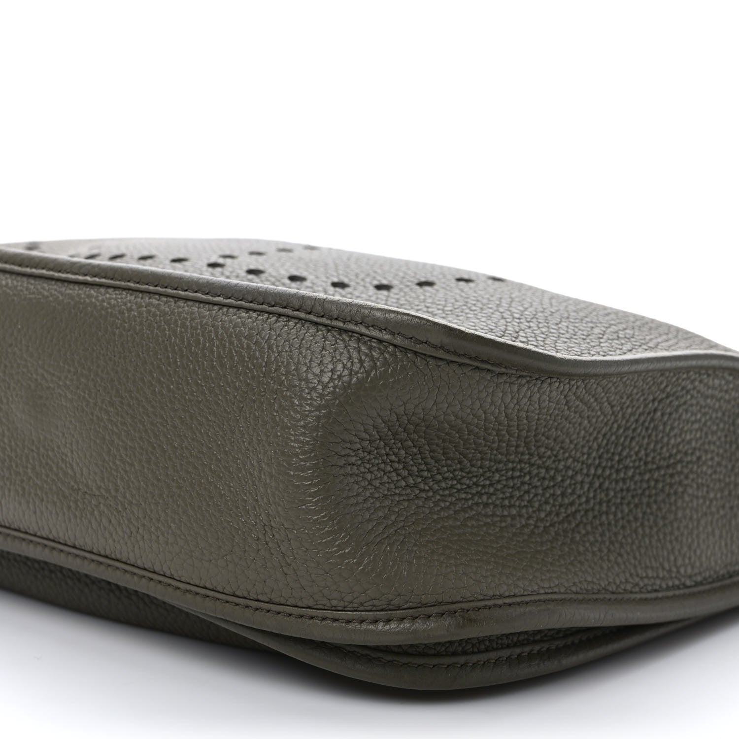 Hermes Taurillon Clemence Evelyne III GM Vert Olive 9 of 9