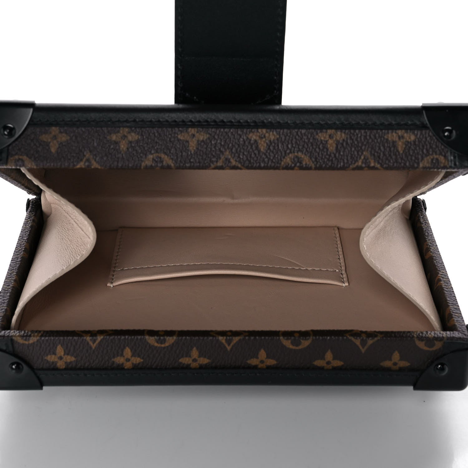 Louis Vuitton Monogram Petite Malle Black 5 of 9