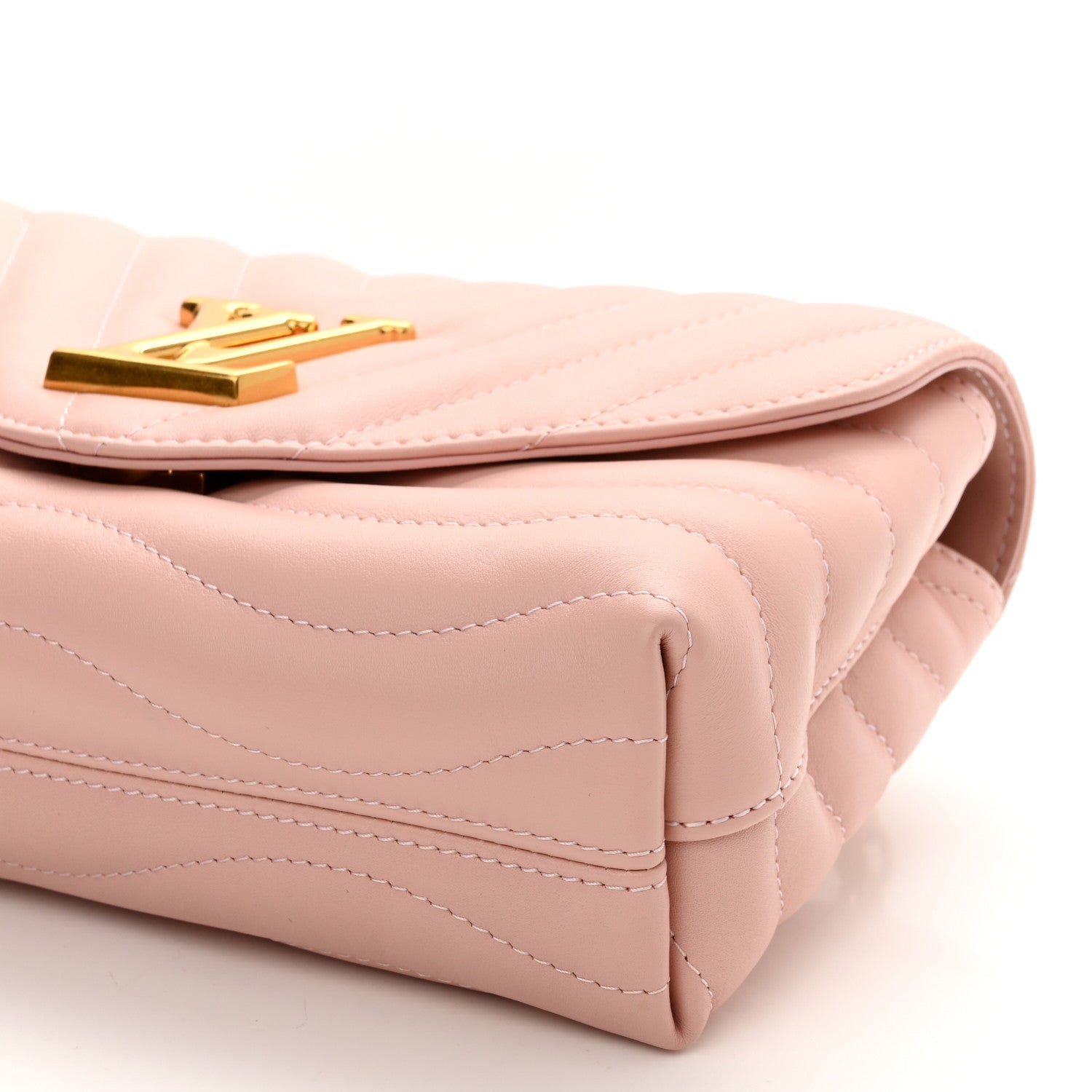 Louis Vuitton Calfskin New Wave Chain MM NM Rose Ballerine 9 of 10