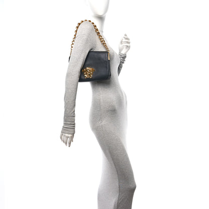 Versace Nappa Palazzo Sultan Shoulder Bag Black 2 of 9