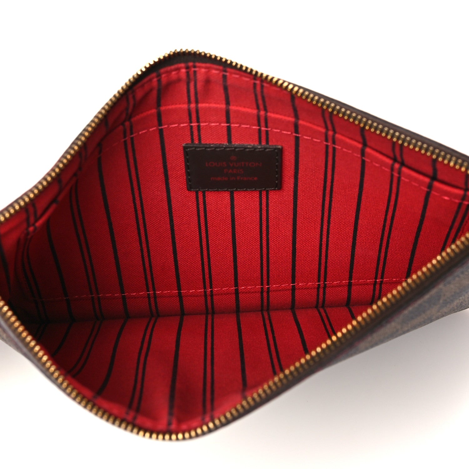 Louis Vuitton Damier Ebene Neverfull MM GM Pochette 5 of 11