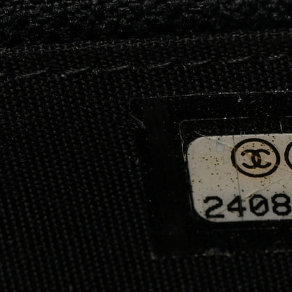 Chanel Caviar Quilted Small Boy Zip Around Wallet So Black 8 of 10