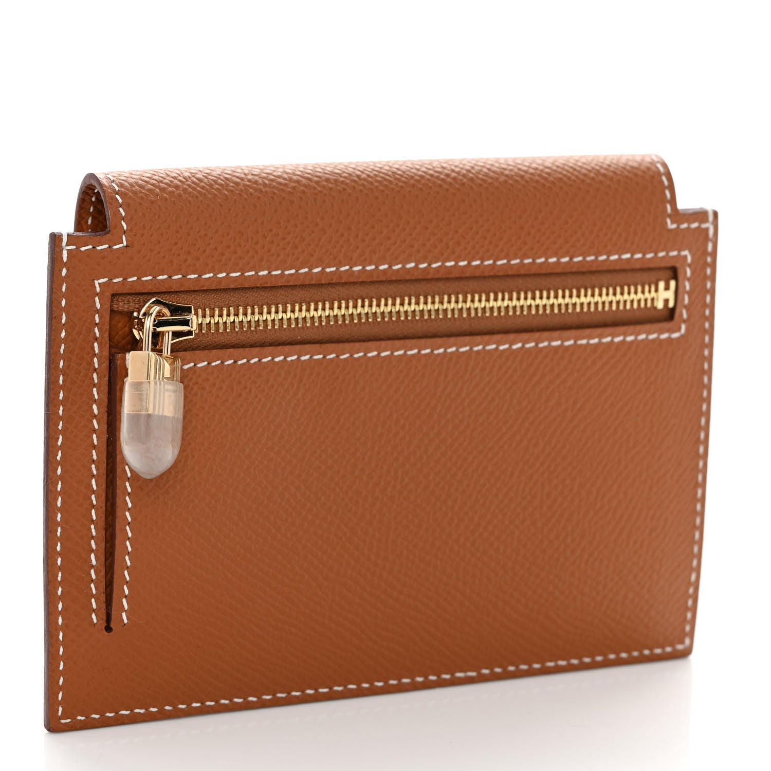 Hermes Epsom Kelly Pocket Compact Wallet Gold 4 of 8