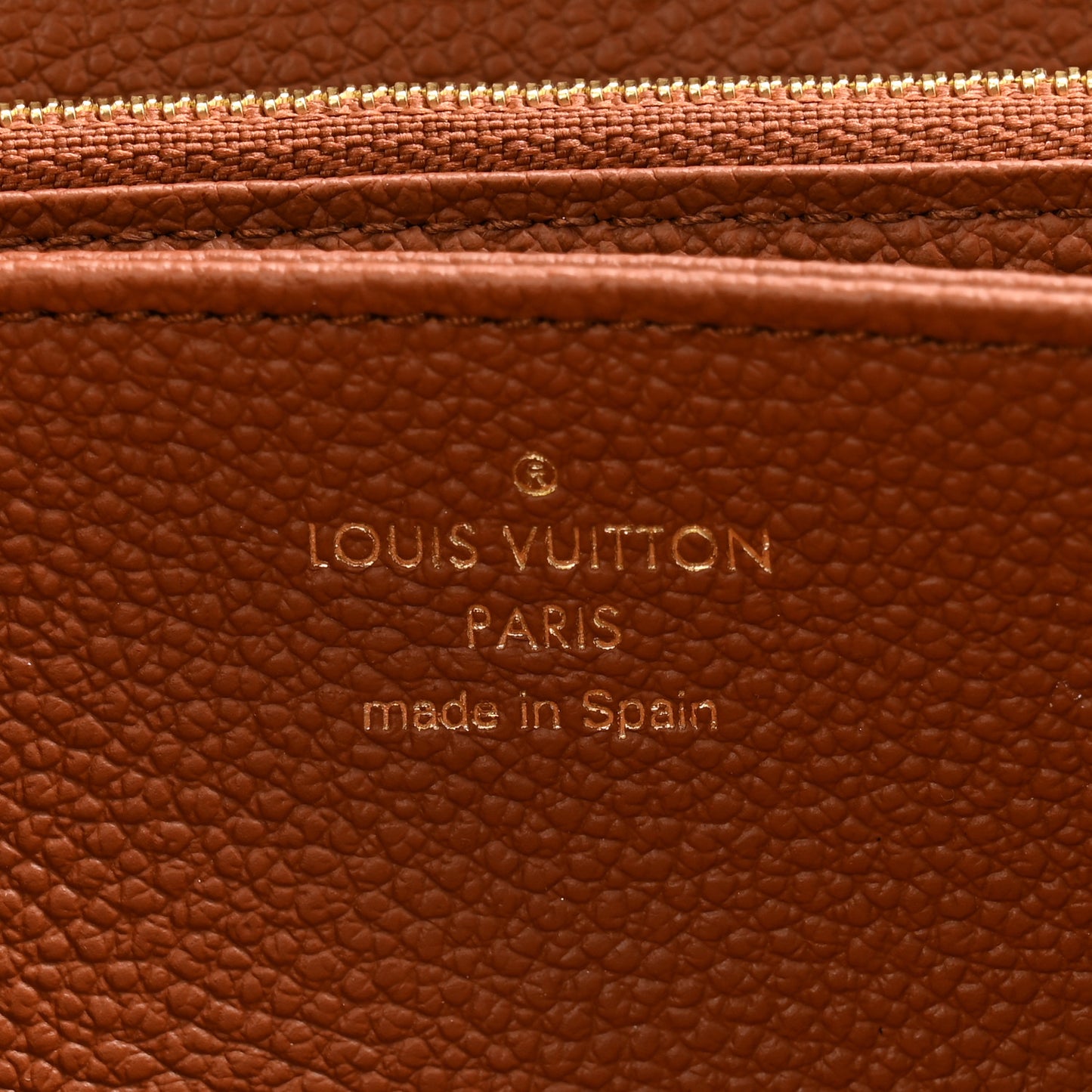 Empreinte Zippy Wallet Cognac