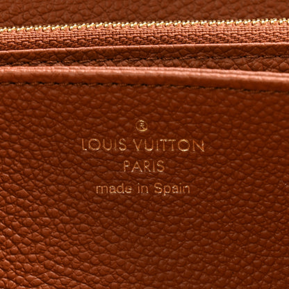Louis Vuitton Empreinte Zippy Wallet Cognac 7 of 9