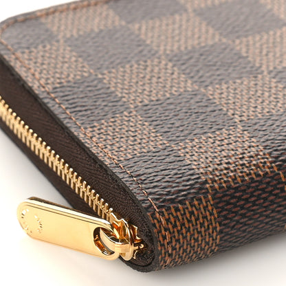 Louis Vuitton Damier Ebene Zippy Coin Purse 7 of 9