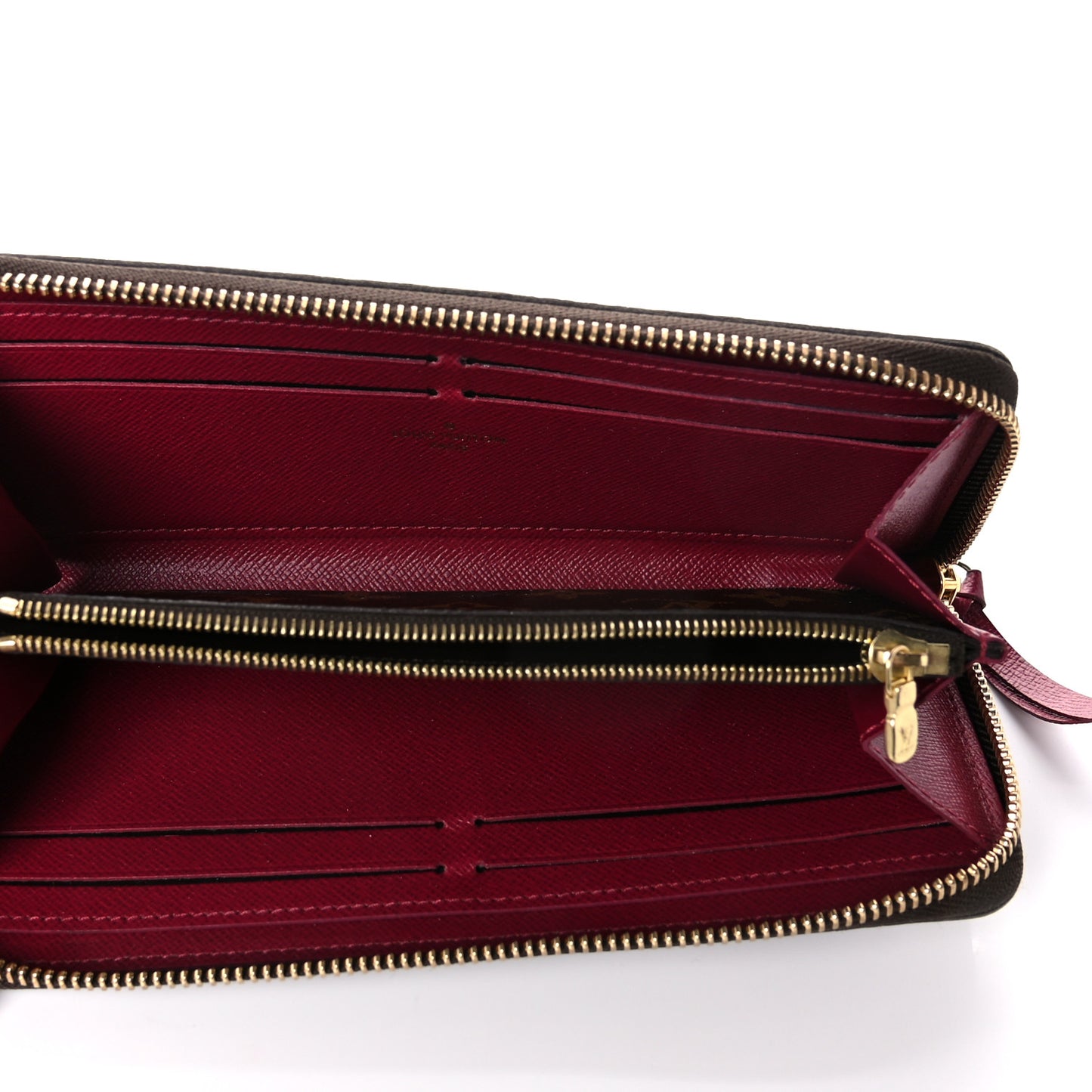 Monogram Clemence Wallet Fuchsia