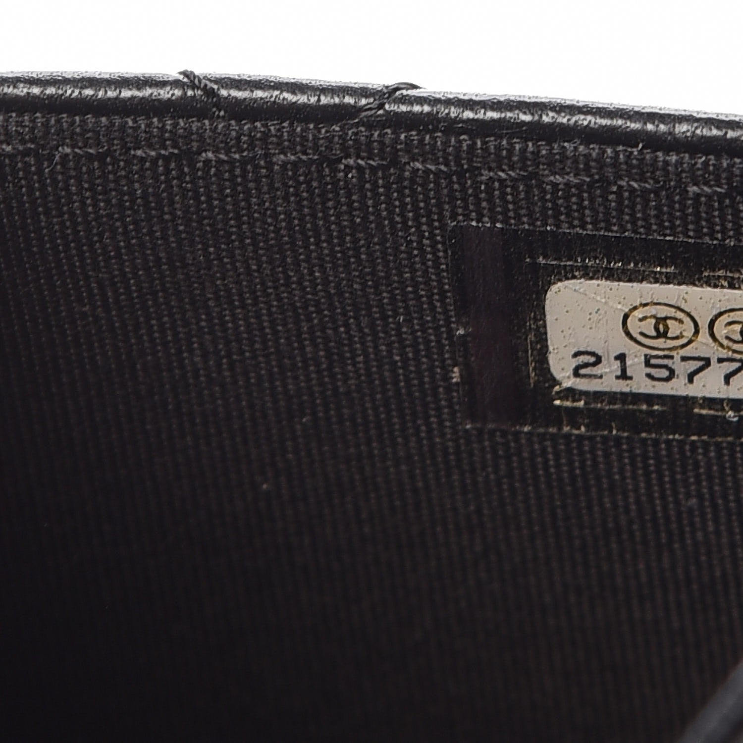 Chanel Lambskin Quilted Boy Wallet On Chain WOC Black 8 of 11