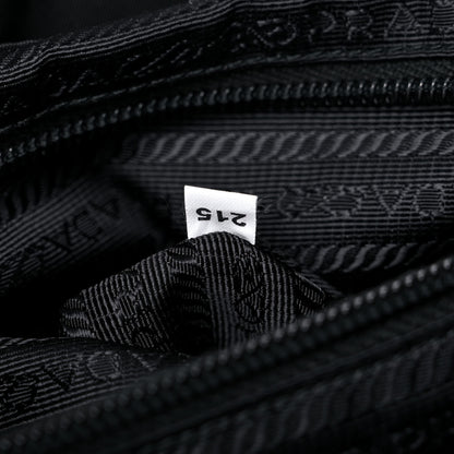 Prada Tessuto Nylon Saffiano Small Backpack Black 4 of 6