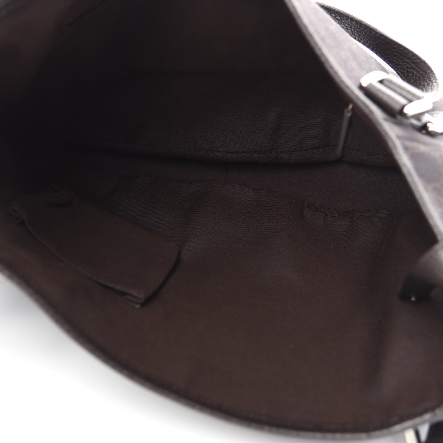 Gucci Monogram Medium Abbey Shoulder Bag Chocolate 5 of 10