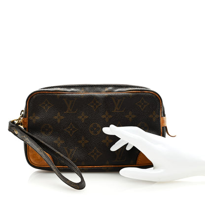 Louis Vuitton Monogram Pochette Marly Dragonne 22 2 of 6
