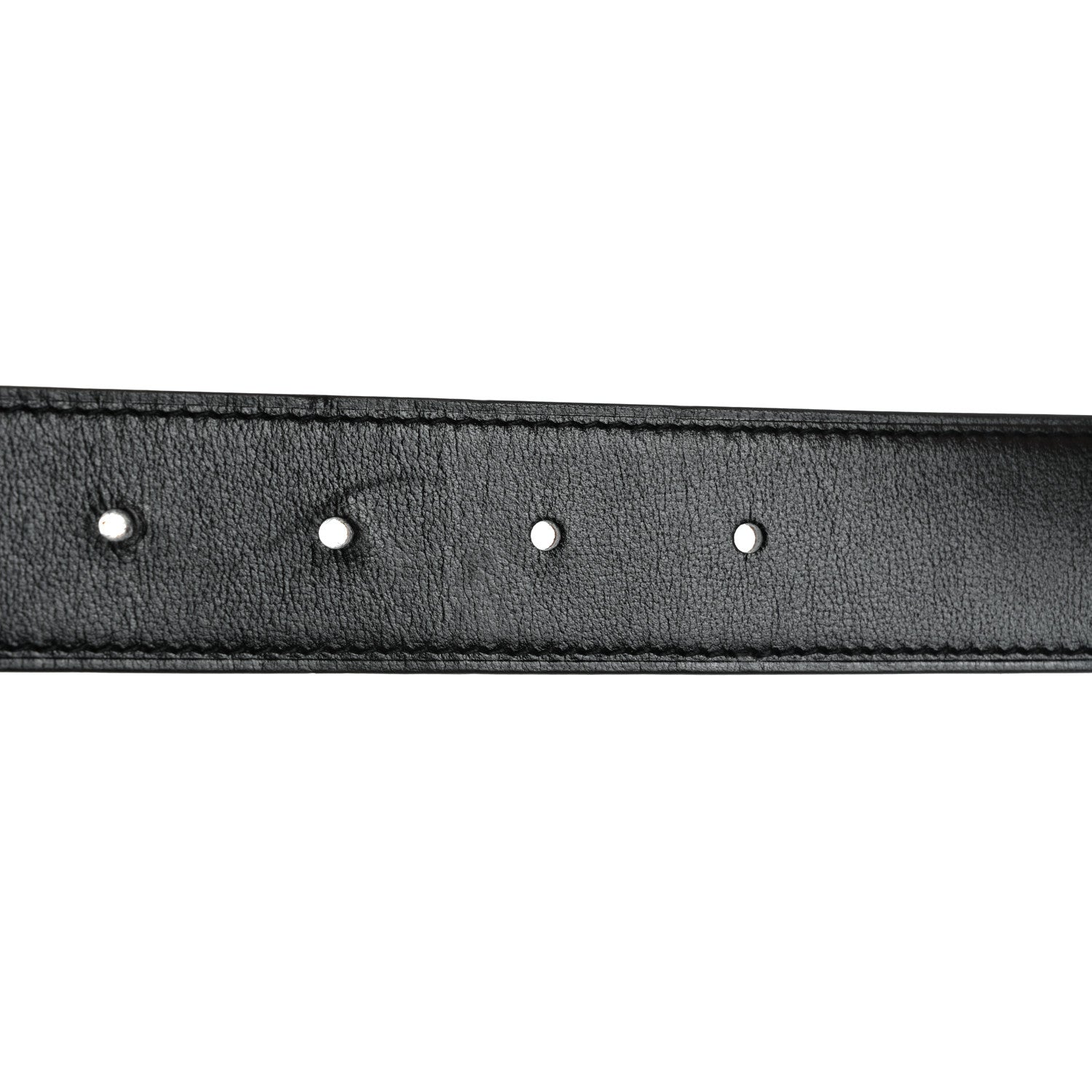 Hermes Box Togo 32mm H Belt 85 Black Gold 5 of 8