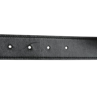 Hermes Box Togo 32mm H Belt 85 Black Gold 5 of 8