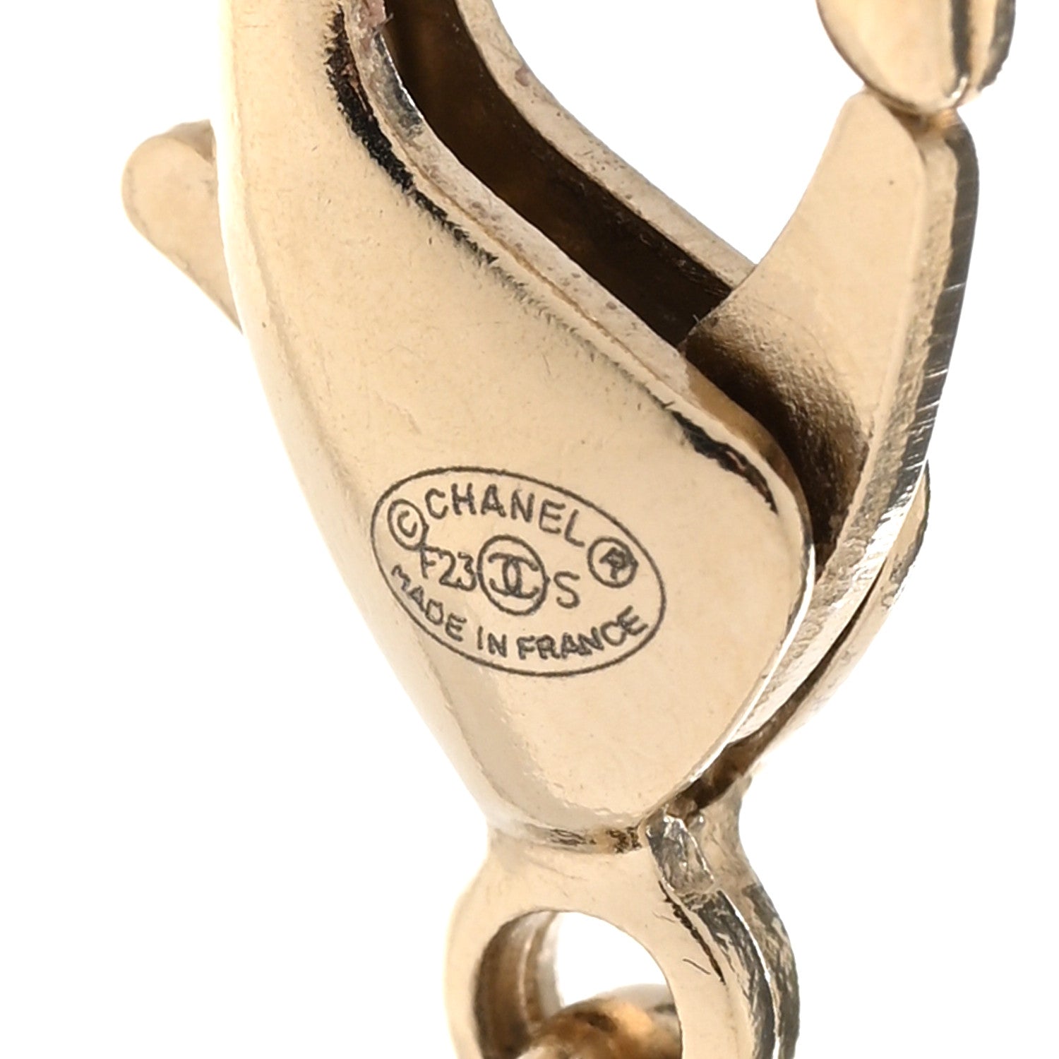 Chanel Crystal Sparkling Wheat CC Choker Necklace Gold 6 of 7
