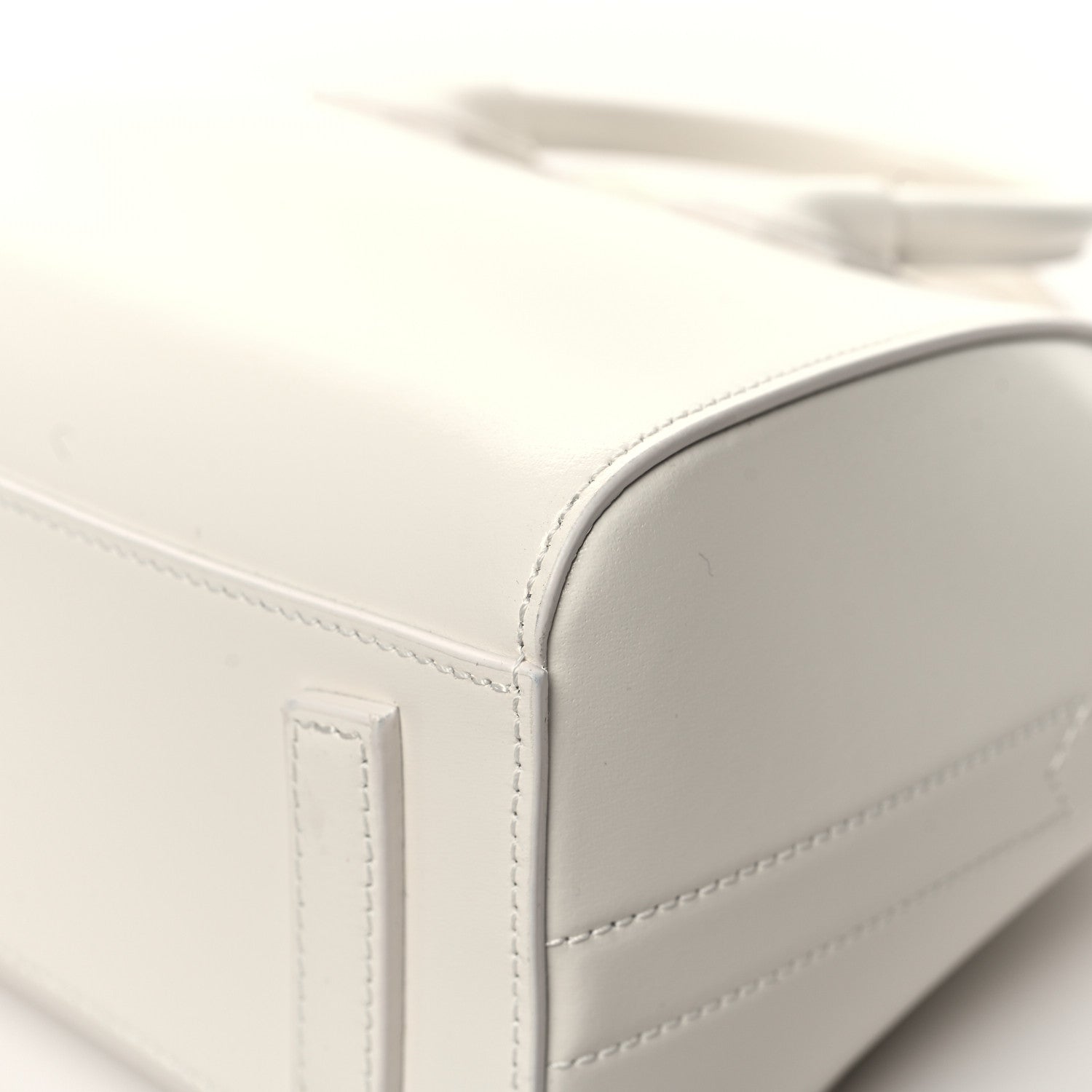 Givenchy Shiny Lord Calfskin Mini Antigona Ivory 10 of 12