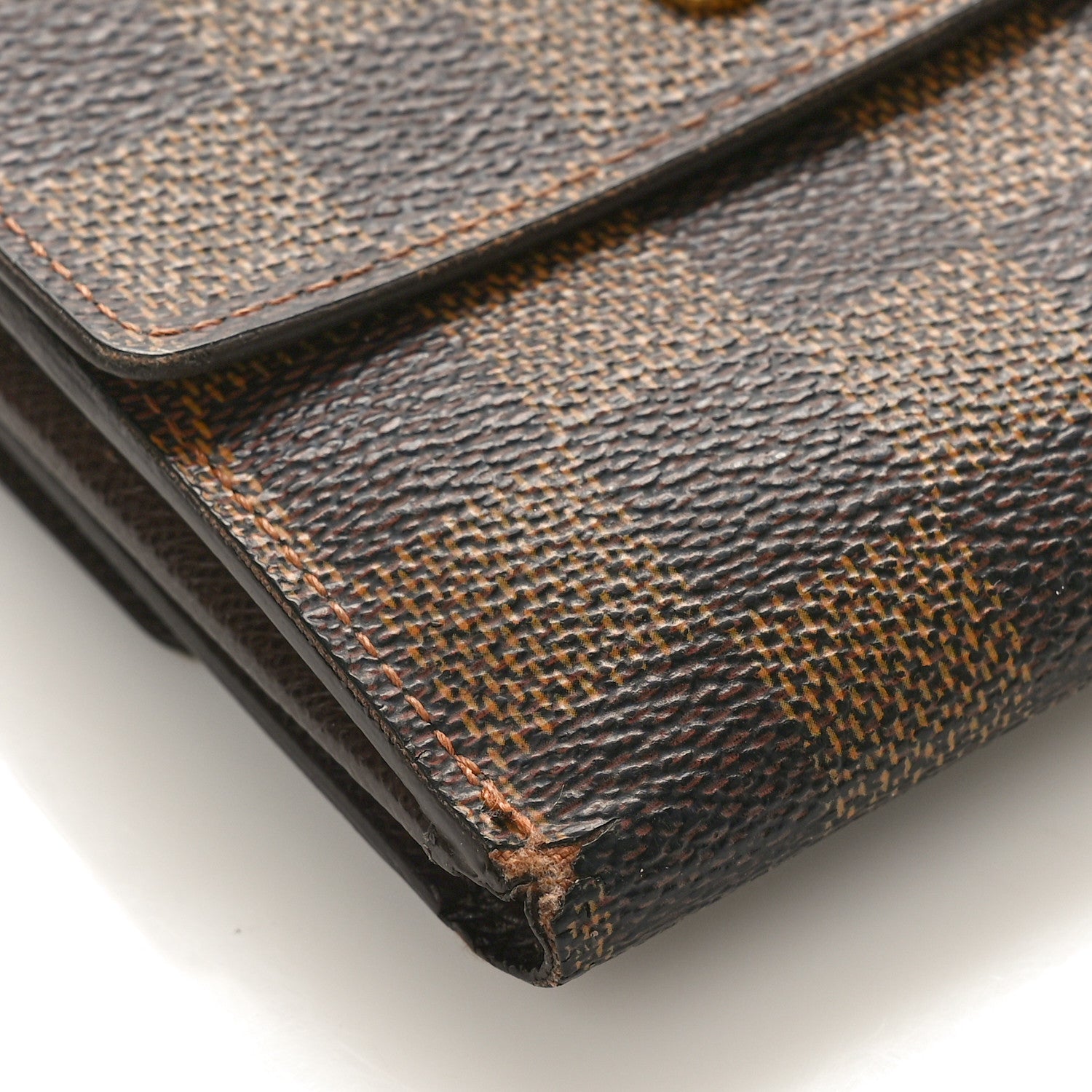 Louis Vuitton Damier Ebene Elise Wallet 8 of 9