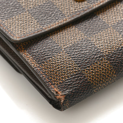 Louis Vuitton Damier Ebene Elise Wallet 8 of 9