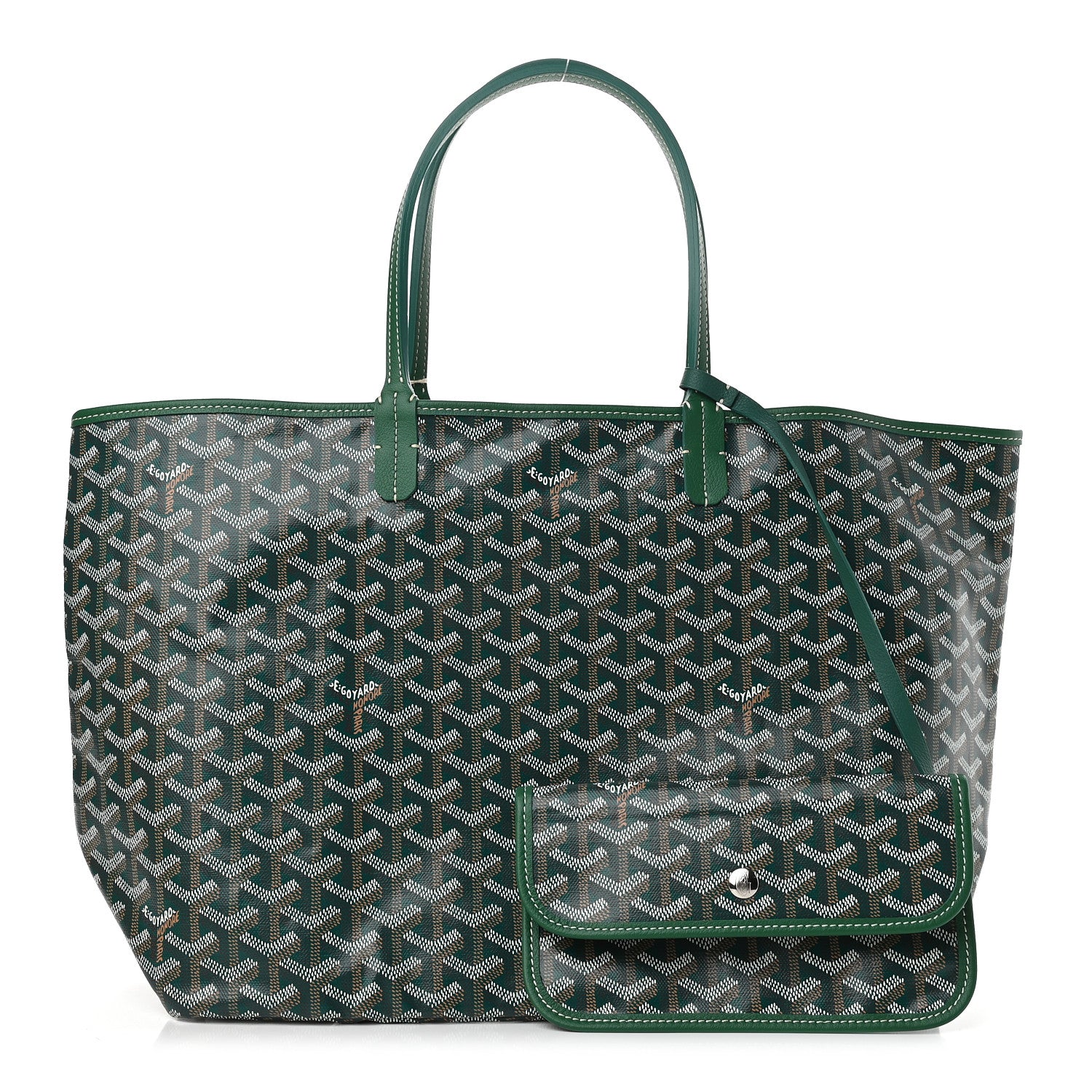 Goyard Goyardine Saint Louis PM Green 1 of 8