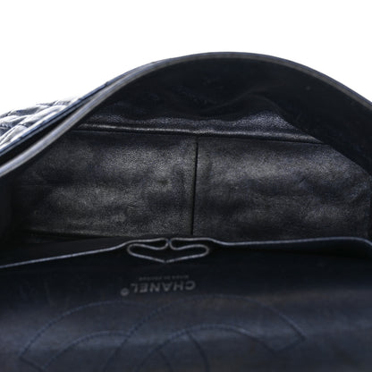 Chanel Metallic Aged Calfskin Quilted 2.55 Reissue 227 Flap Blue 5 of 14