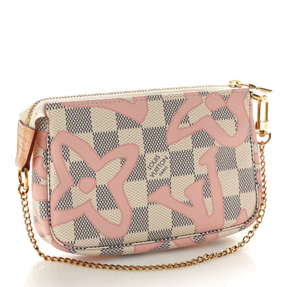 Louis Vuitton Damier Azur Tahitienne Mini Pochette Accessories 2 of 9
