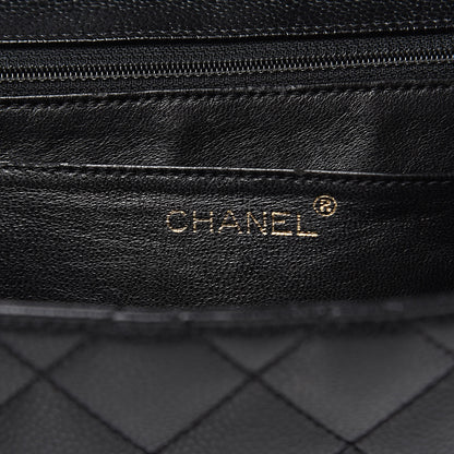 Chanel Caviar Quilted Jumbo Kelly Flap Black 6 of 15