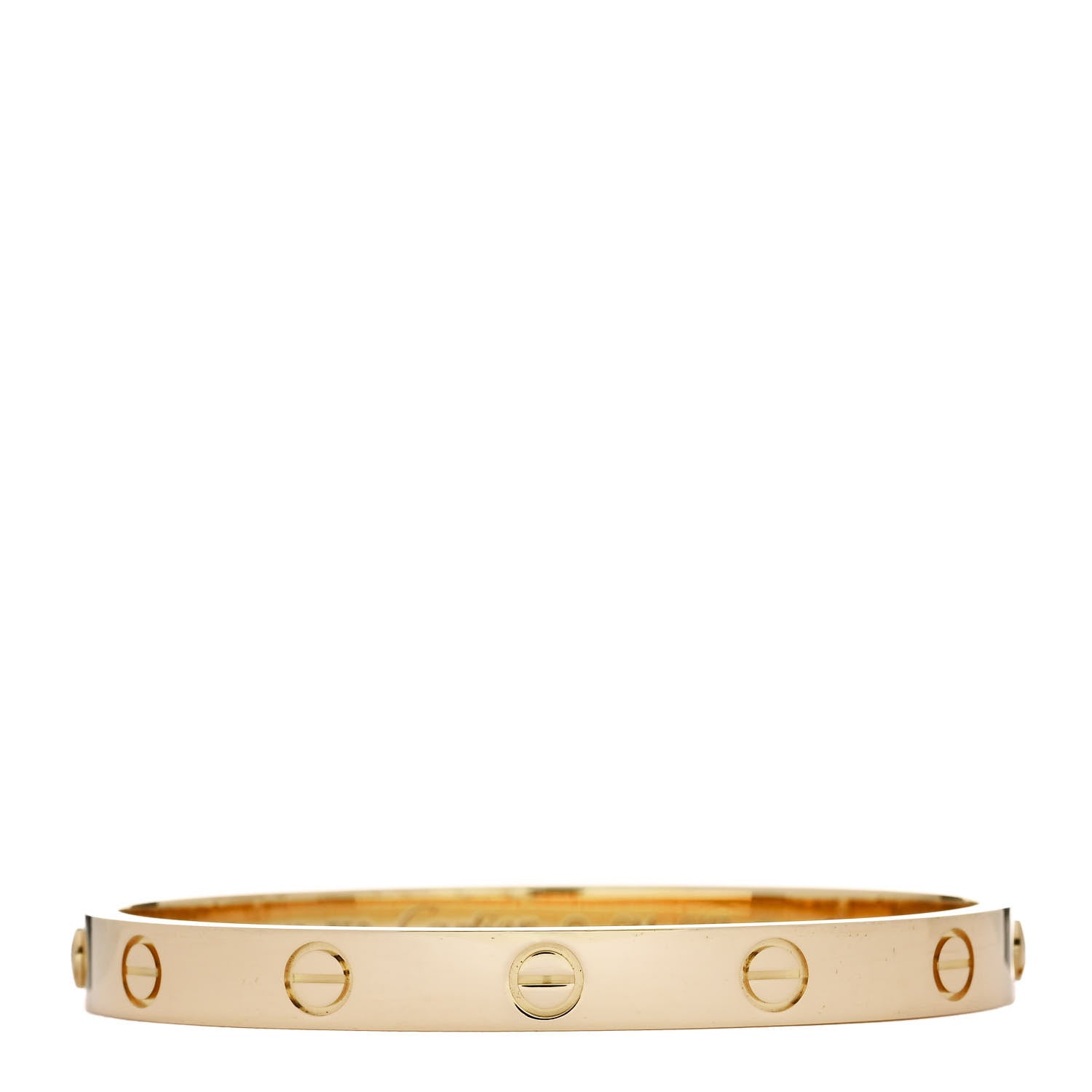 Cartier 18K Yellow Gold LOVE Bracelet 16 1 of 9