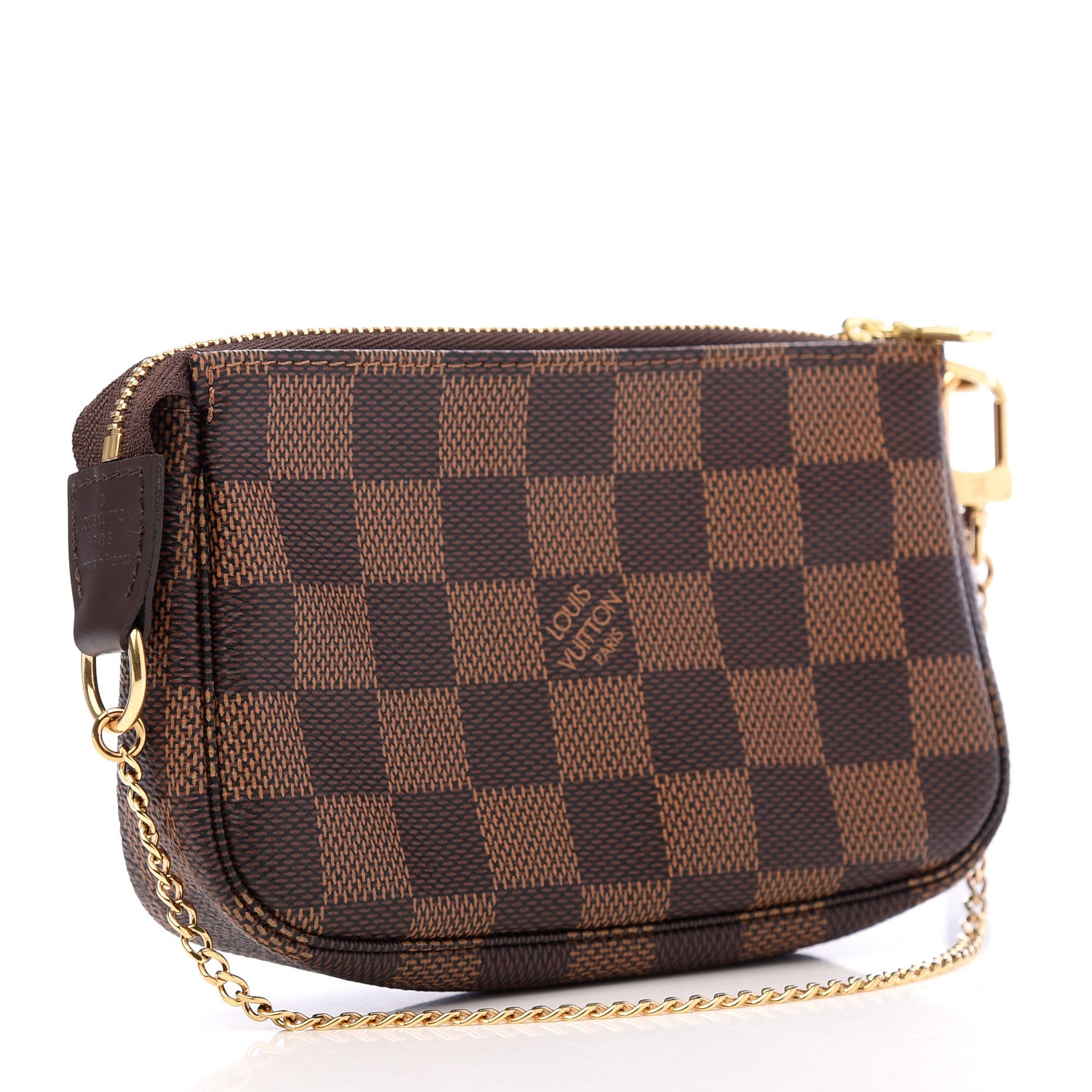 Louis Vuitton Damier Ebene Mini Pochette Accessories 3 of 7