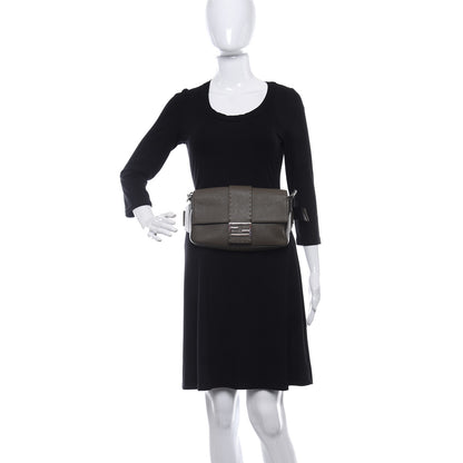 Fendi Cuoio Romano Selleria Belt Baguette Bag Taupe 2 of 11