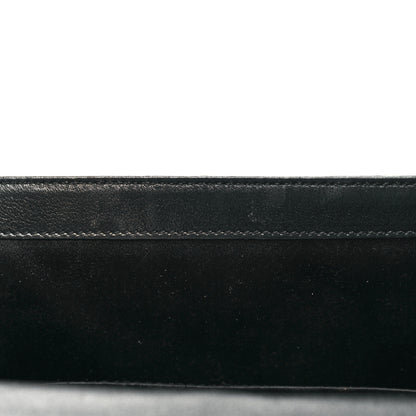 Saint Laurent Calfskin Monogram Large Belle De Jour Clutch Black 11 of 12