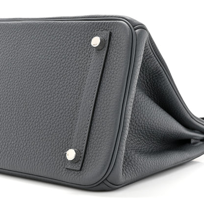 Hermes Togo Birkin 30 Gris Misty 9 of 11