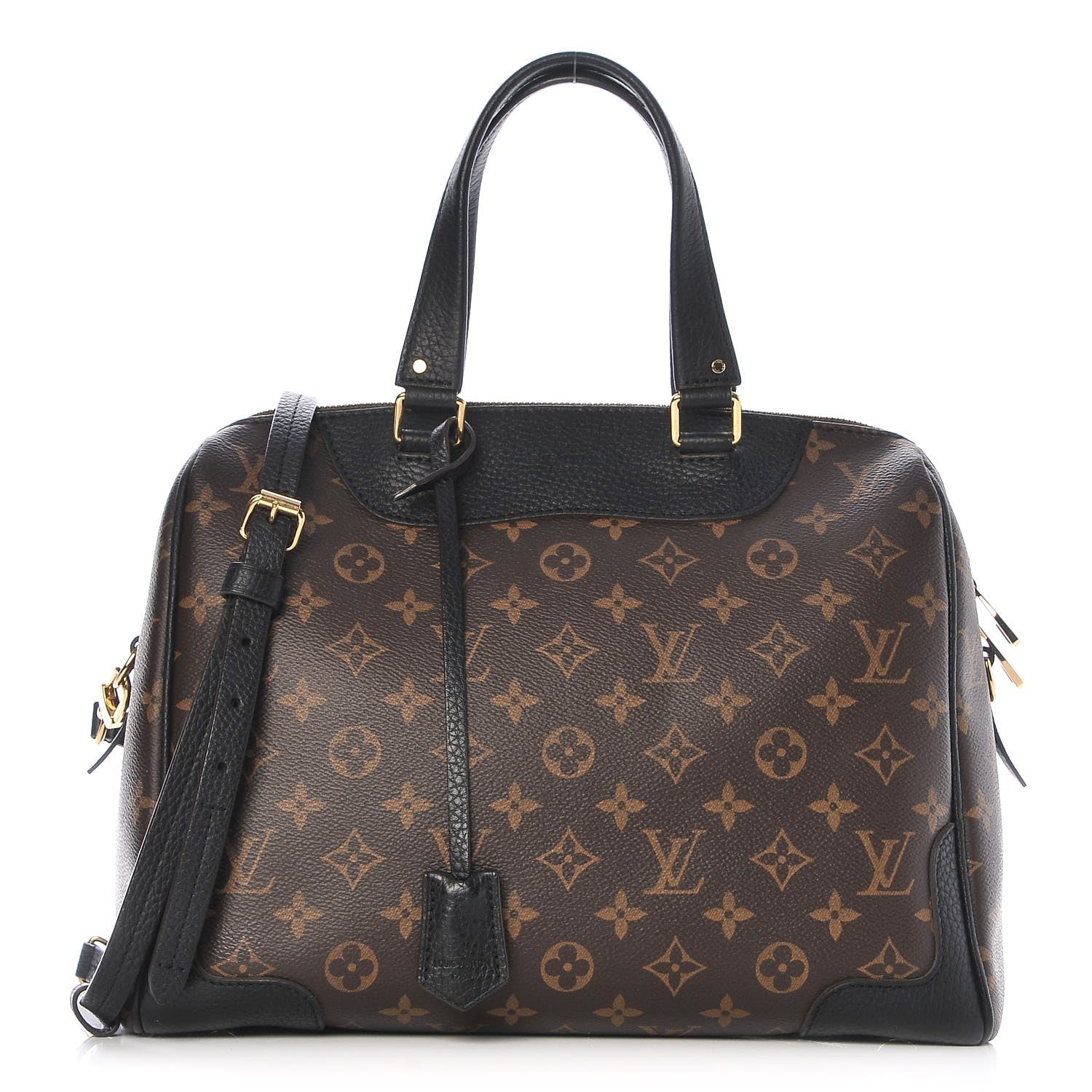 Louis Vuitton Monogram Retiro NM Black 1 of 8