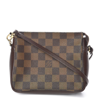 Louis Vuitton Damier Ebene Trousse Make Up Bag Pochette 1 of 9