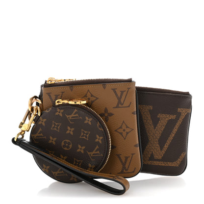Louis Vuitton Reverse Monogram Giant Trio Pouch 1 of 10