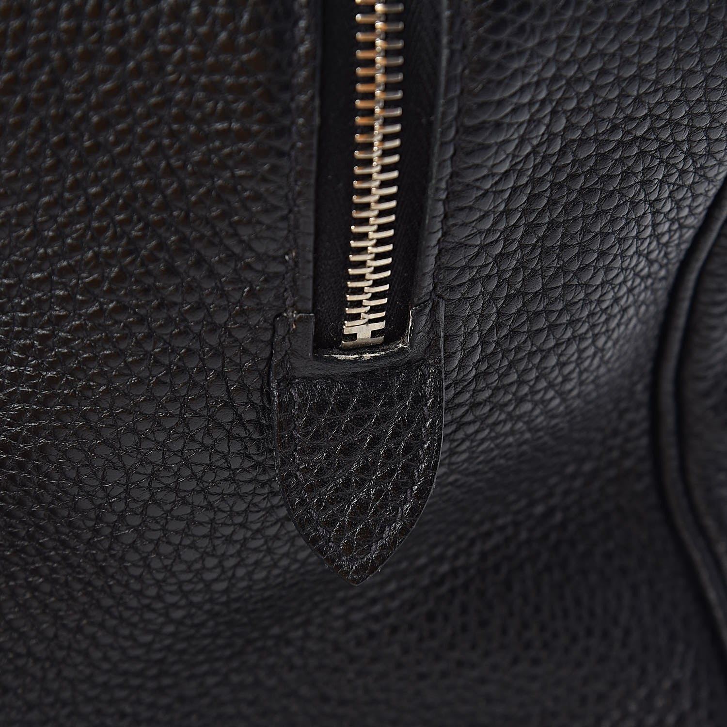Hermes Taurillon Clemence Victoria II 35 Black 10 of 13