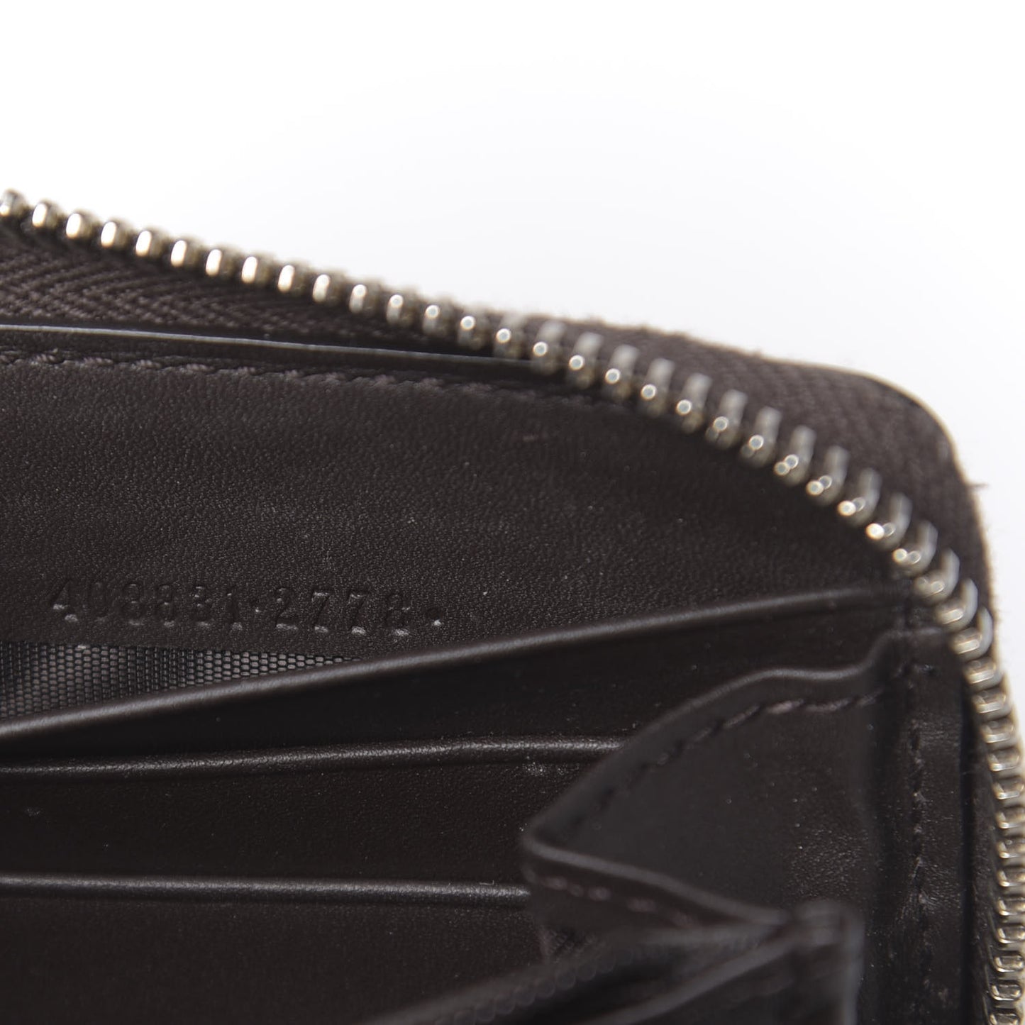 GG Supreme Monogram Web Zip Around Wallet Beige Cocoa