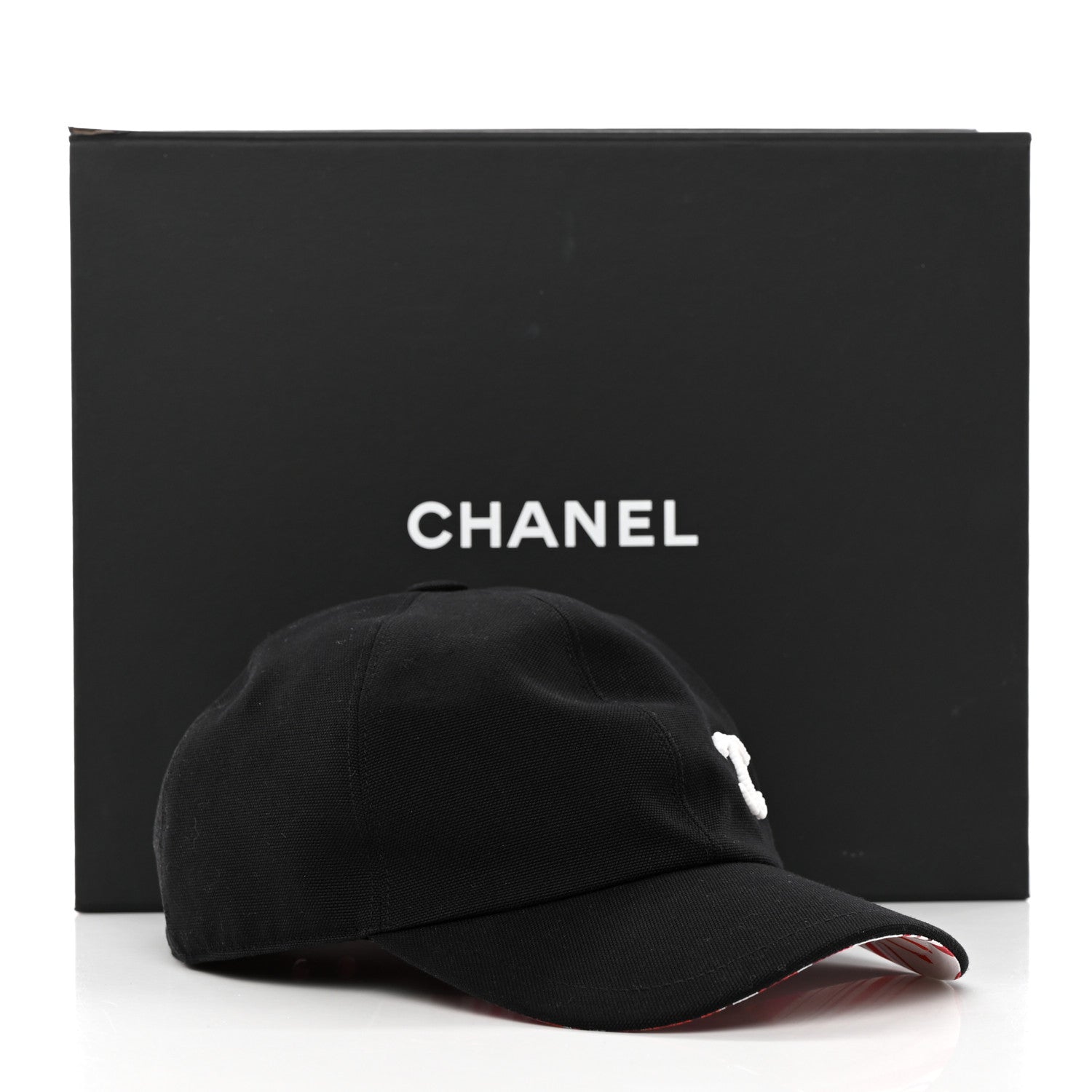 Chanel Cotton Beaded CC Cap Hat Black 1371767 – FASHIONPHILE
