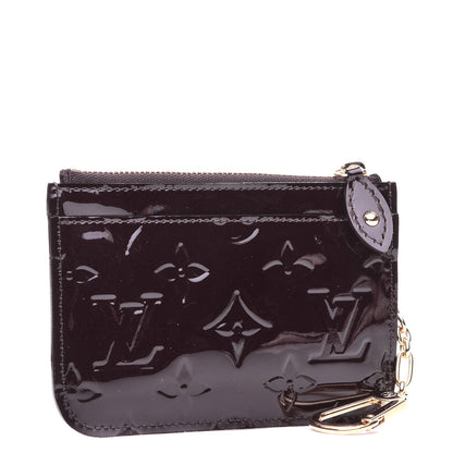 Louis Vuitton Vernis Key Pouch Amarante 3 of 8