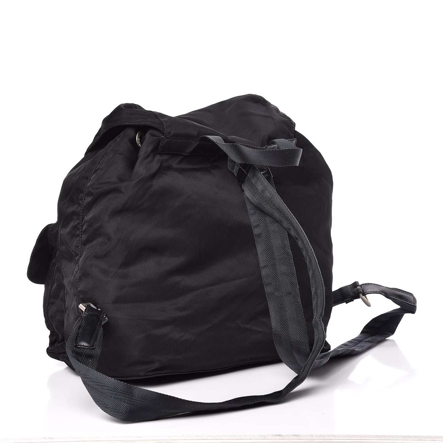 Nylon Vela Medium Backpack Black