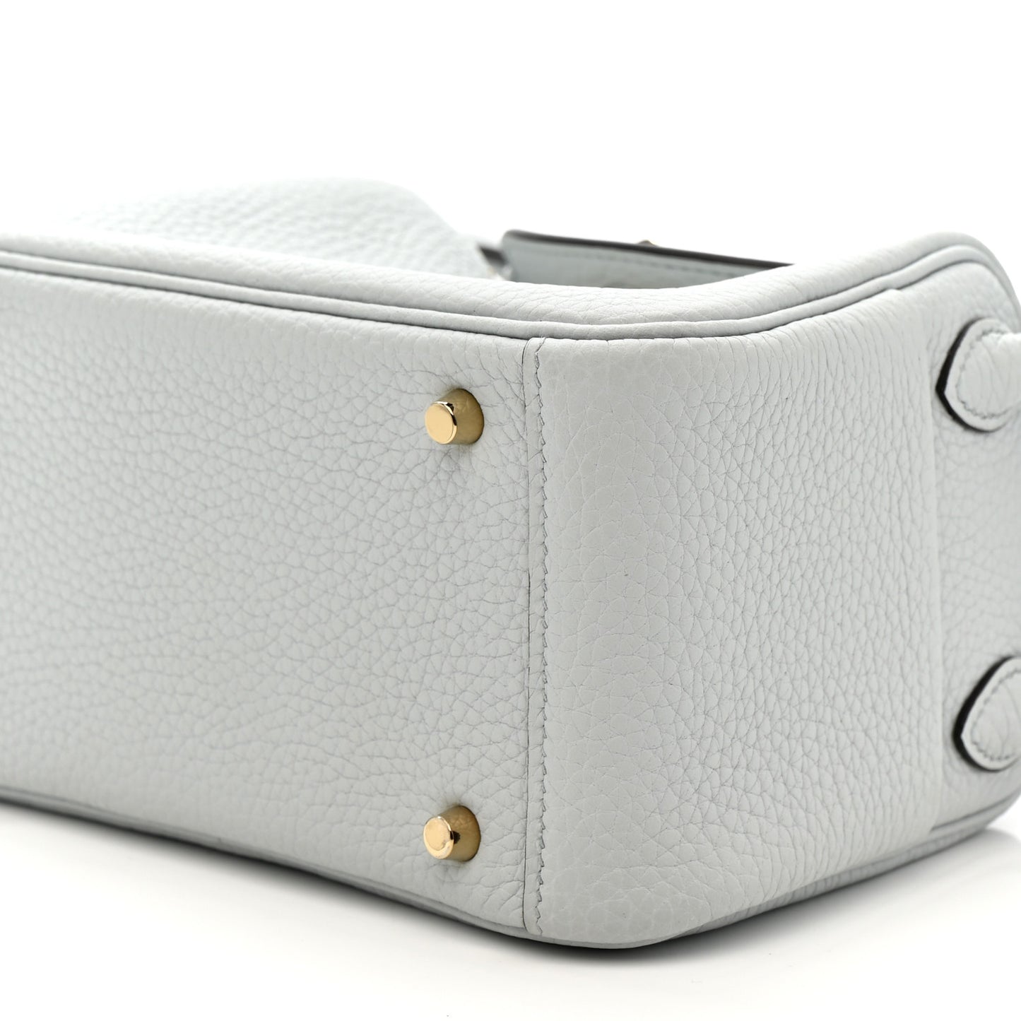 Taurillon Clemence Mini Lindy 20 Bleu Pale