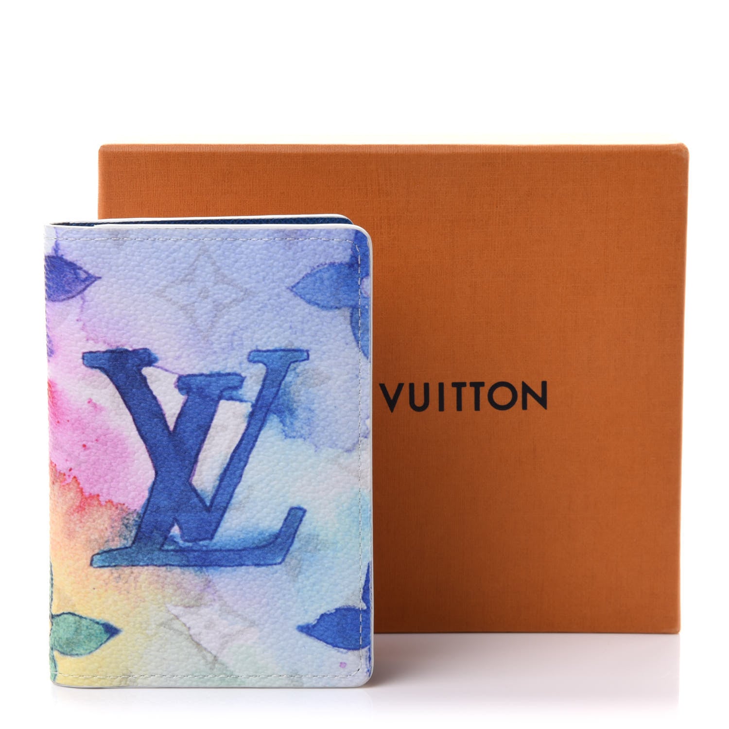 Louis Vuitton Monogram Watercolor Pocket Organizer NM Multicolor 8 of 8