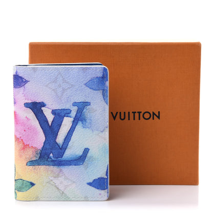 Louis Vuitton Monogram Watercolor Pocket Organizer NM Multicolor 8 of 8