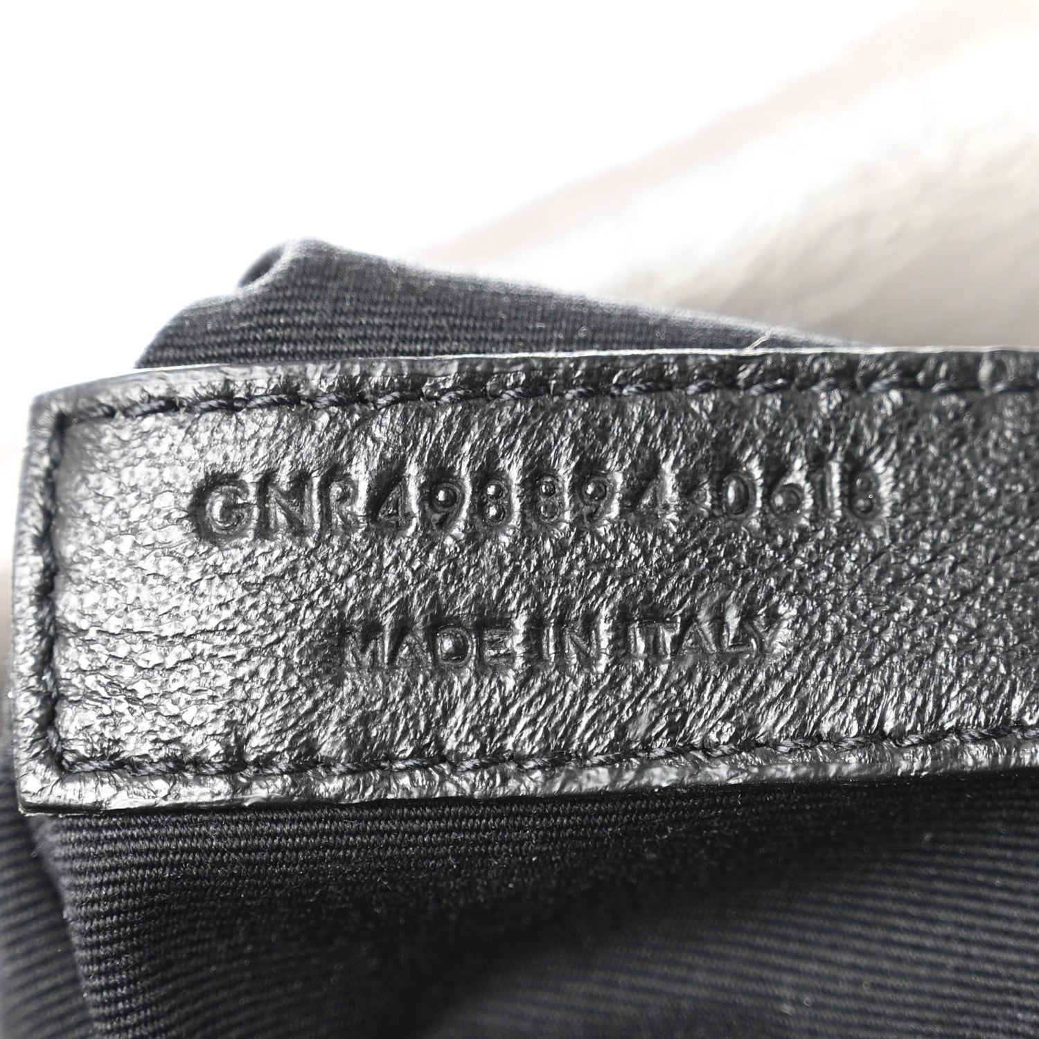 Saint Laurent Crinkled Calfskin Matelasse Monogram Medium Niki Chain Satchel Fog 7 of 10