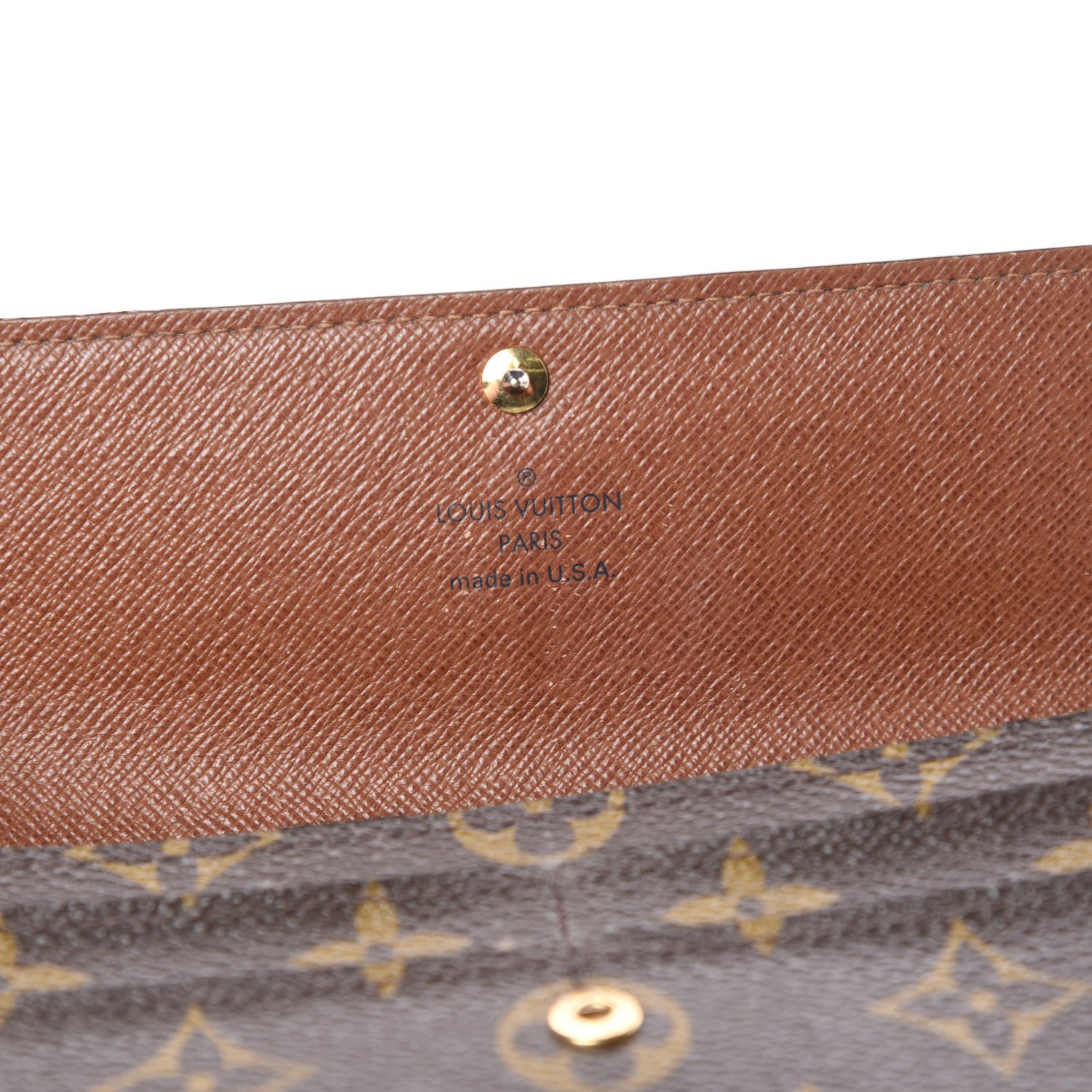 Louis Vuitton Monogram Sarah Wallet 6 of 13
