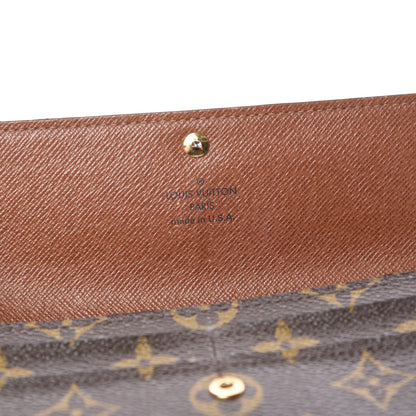 Louis Vuitton Monogram Sarah Wallet 6 of 13
