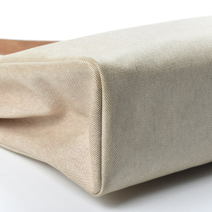 Hermes Toile Vache Hunter Herbag 39 GM Natural 5 of 8