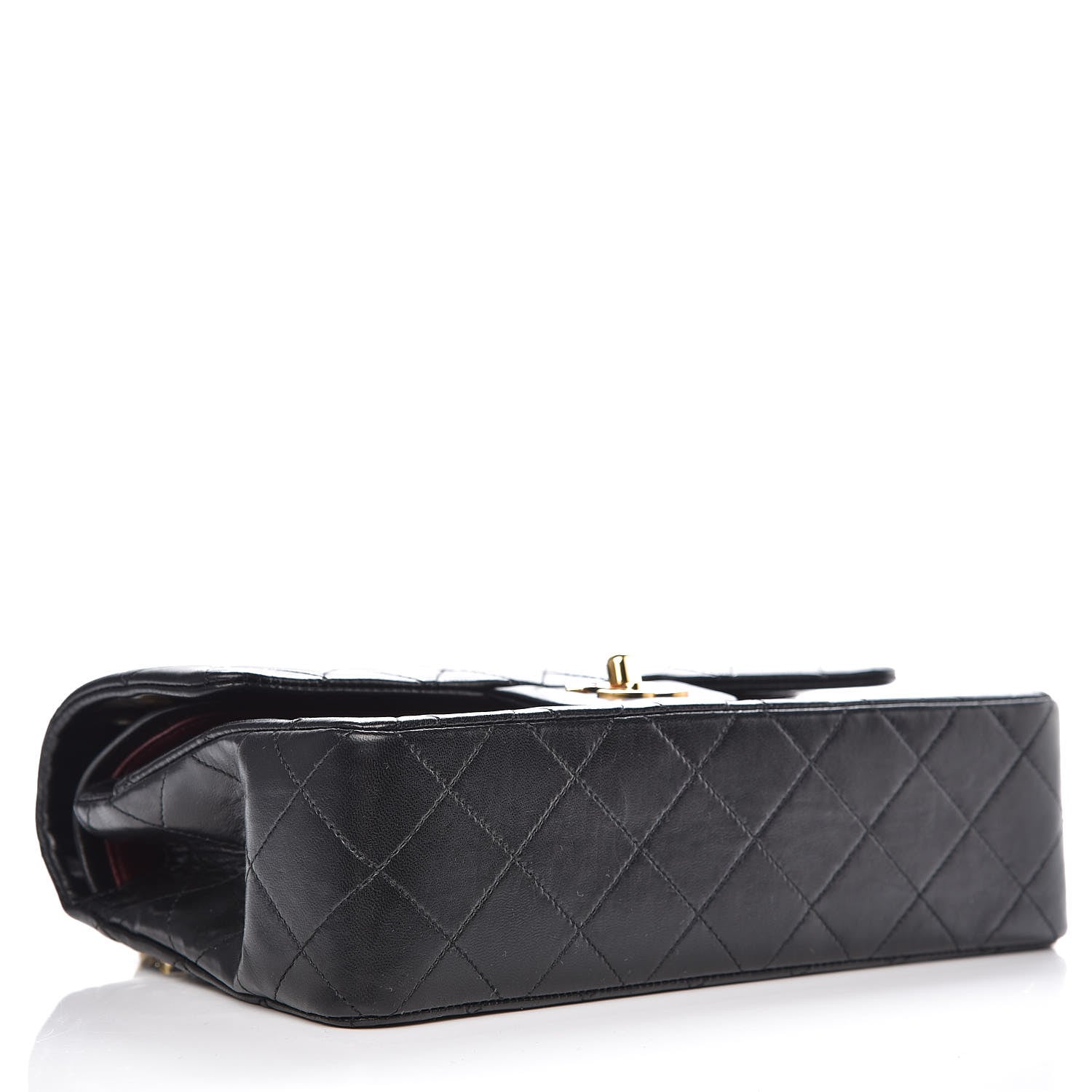 Chanel Lambskin Quilted Small Double Flap Black 4 of 11