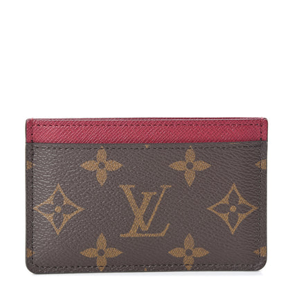 Louis Vuitton Monogram Card Holder Fuchsia 1 of 8
