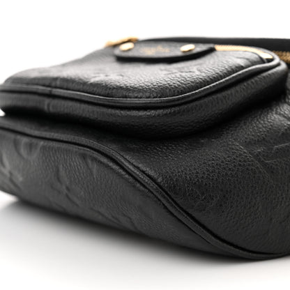 Louis Vuitton Empreinte Mini Bumbag Black 9 of 10