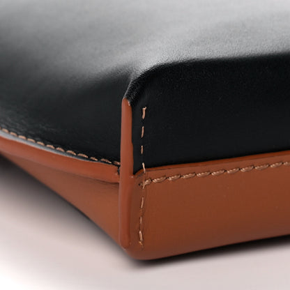 Loewe Smooth Calfskin Mini Gate Pocket Black Tan 9 of 12