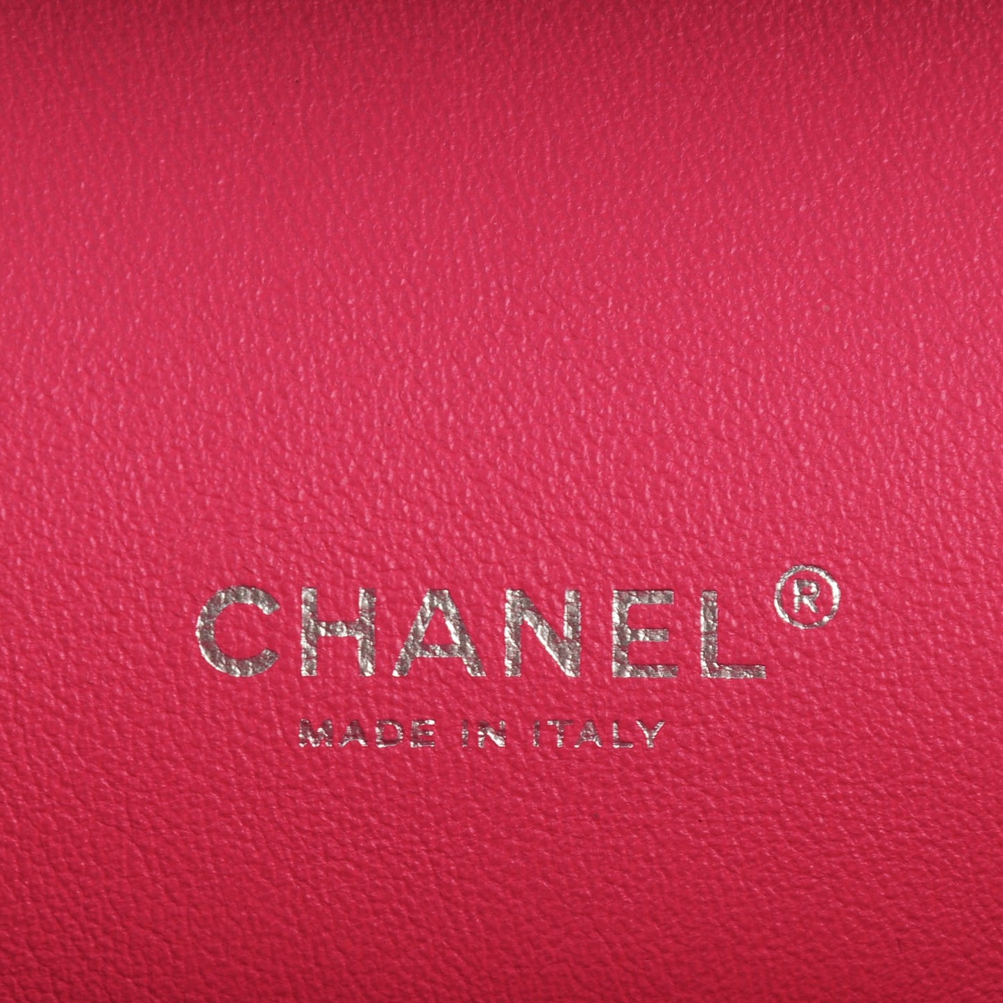 Lambskin Quilted Maxi Double Flap Fuchsia